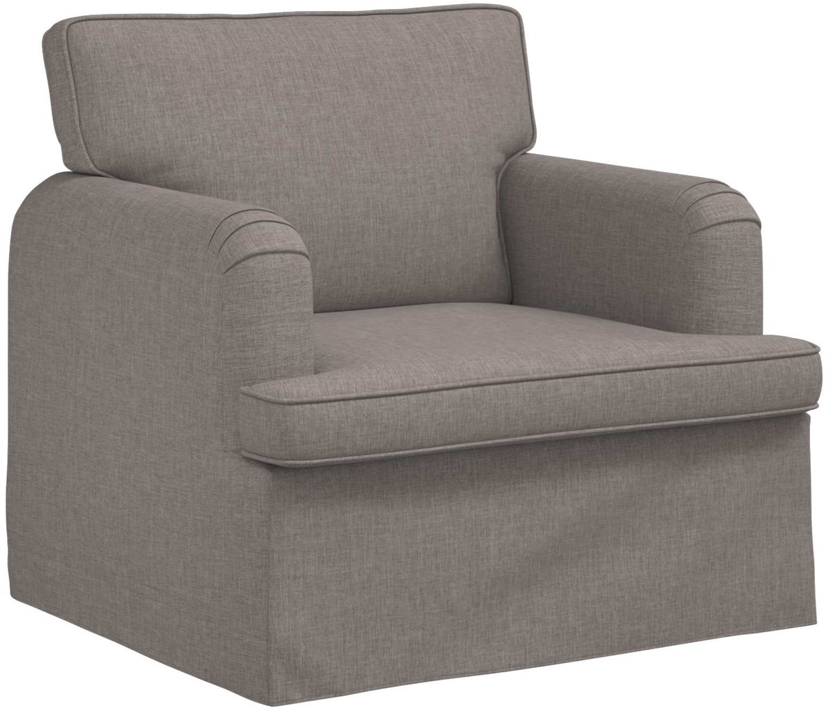 vidaXL - Bank - Taupe - 84 - x - 80 - x - 85 - cm - Stof