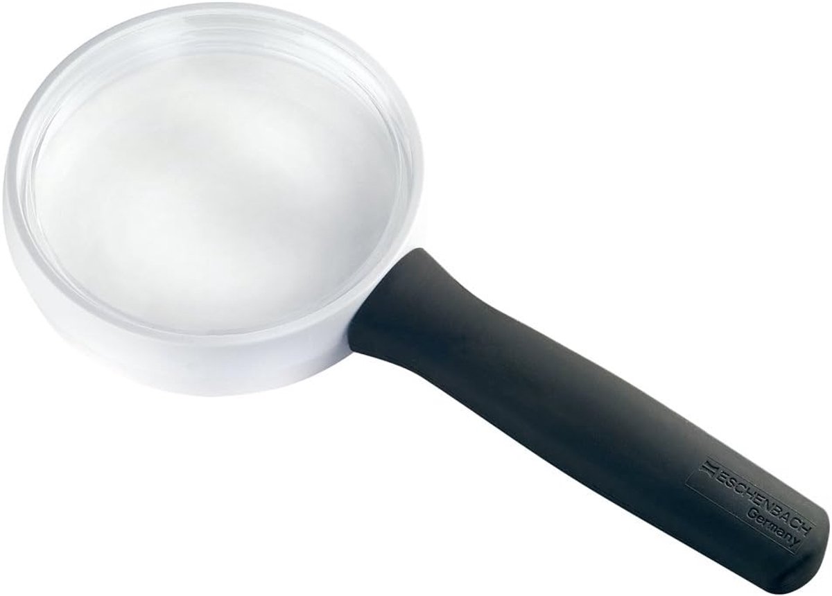 Ergonomische Leesloep 2,9x Vergroting - Randvrije Scherpte voor Lezen en Foto's