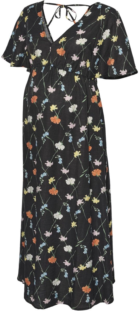 Vero Moda Maternity Jurk VMMFLORA Zwangerschapsjurk Black 1