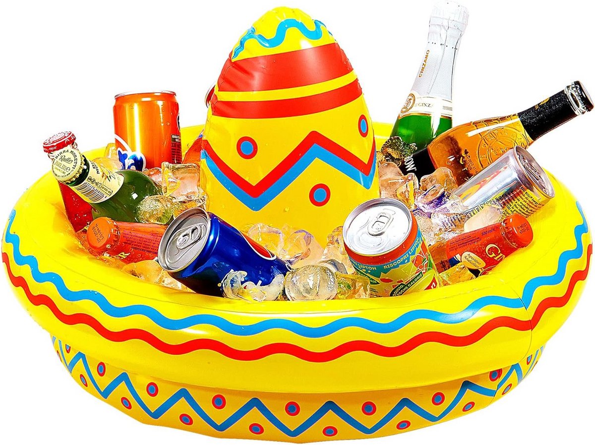 Opblaasbare Drankkoeler in Sombrero Stijl voor Feestjes
