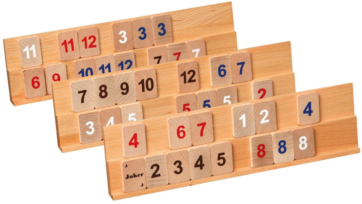 Philos Rummy hout cassette 36x20cm
