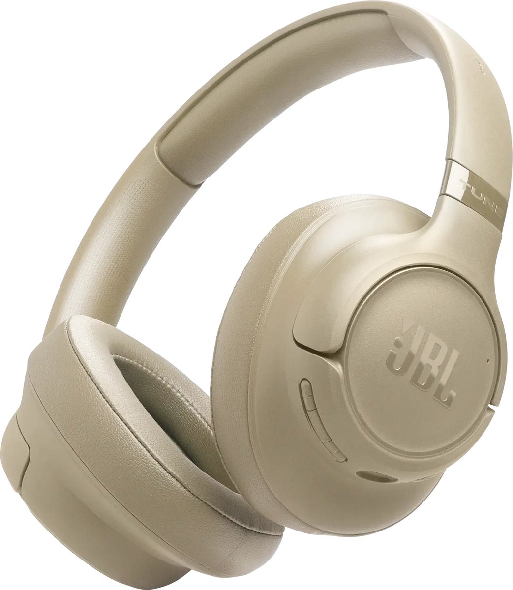 JBL Tune 730BT Draadloze Over-Ear Koptelefoon Beige