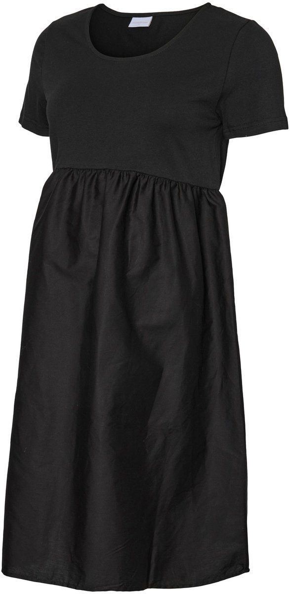 Mamalicious Mama Licious Jurk MLCARO Zwangerschapsjurk Black