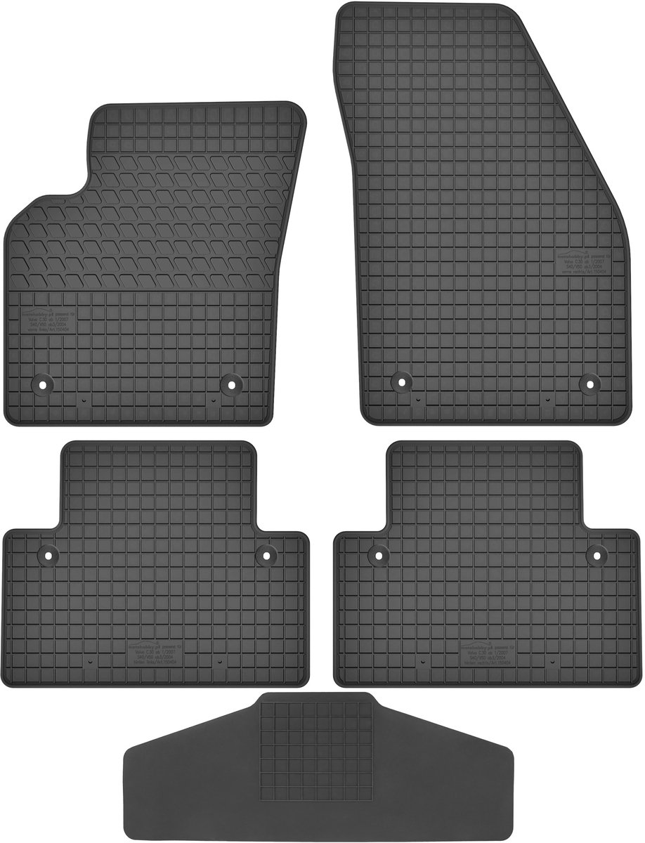 Max-Dywanik Volvo V50 - Rubber Mat Set - 2004-2012 - Voor en Achter