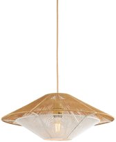 GOOD&MOJO Hanglamp Lumbini - Licht bruin - Ø50x250cm - Modern - Hanglampen Eetkamer, Slaapkamer, Woonkamer