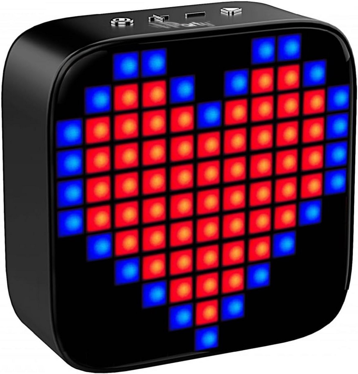 Draagbare Bluetooth Speaker met Lichtshow, Karaoke Microfoon en TWS Stereo Functie