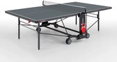 Sponeta® S4-70e Tafeltennistafel Outdoor - Inclusief tafeltennisnet en bathouder - Verrijdbaar - Inklapbaar - Te gebruiken als zelftrainer - Instapbeveiliging - 5mm grijs Tafeltennisblad - LxBxH 274x152,5x76cm - 10 jaar garantie - Made in Germany