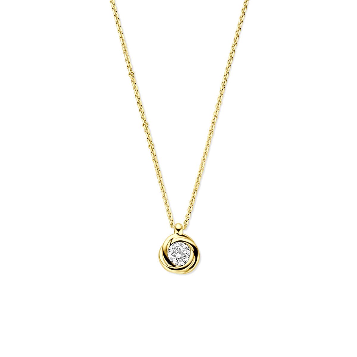 Collier zirkonia 40 - 42 - 44 cm