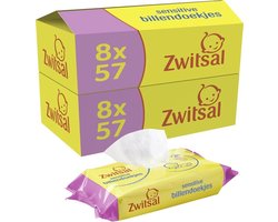 Zwitsal Billendoekjes Sensitive - Baby - 2x (16 x 57 ) - 912 stuks