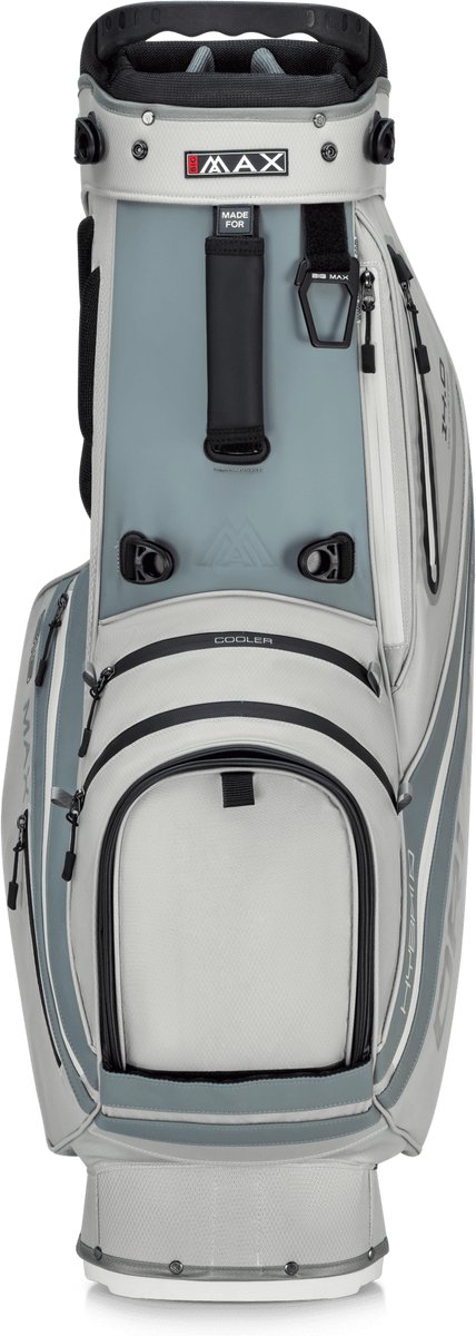 Big Max Dri Lite Hybrid Tour 2 - Waterwerende Golftas - Standbag - Zilver van Merkloos — afbeelding 5