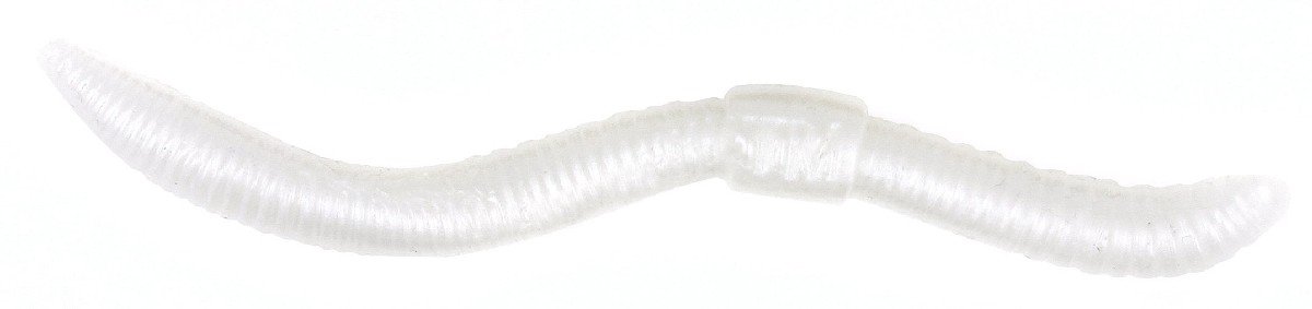 Trout Master Dendrobena 60 Garlic - Kleur : Pearl White