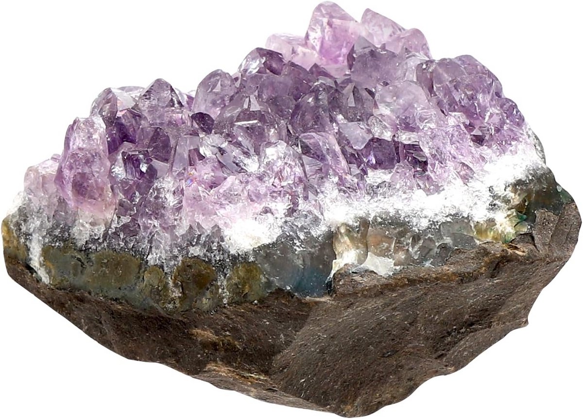 Machtige Amethist Druse Cluster voor Spirituele Energie en Interieurdecoratie