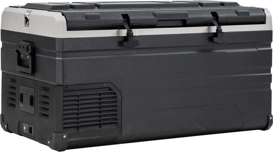 Steamy-E Single Zone Elektrische Compressor Koelbox - Single Zone - 96 liter - 12V en 230V - voor auto en camping - Zwart van Merkloos — afbeelding 5