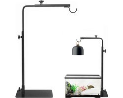 Verstelbare Warmtelamp Standaard voor Terrarium - Hoogte en Breedte Instelbaar