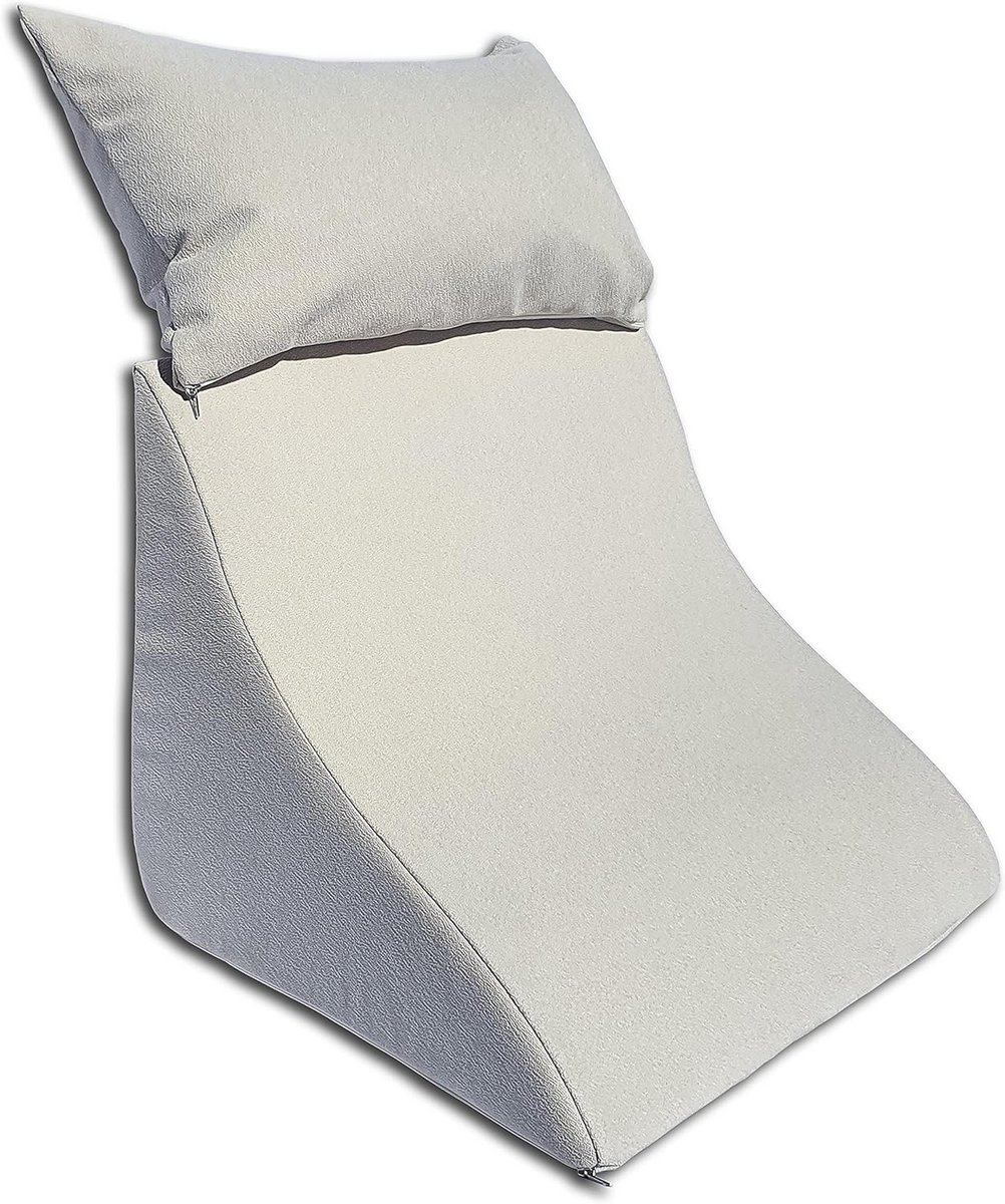 Ergonomisch Wigkussen Set voor Bed en Sofa – Comfortabele Rugsteun en Zachte Kussen voor Ontspanning