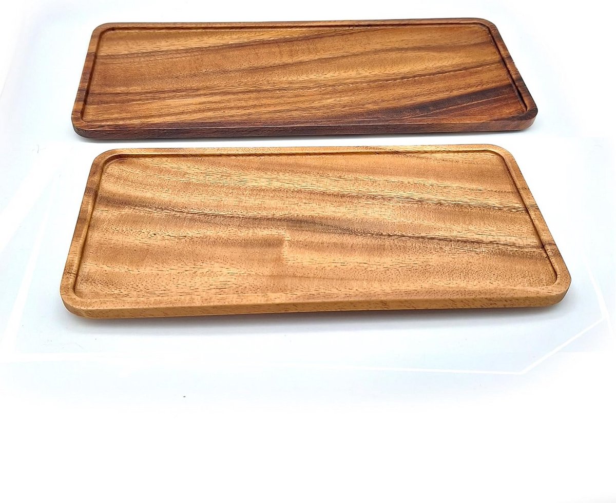 Set Houten Serveerplanken Hout - Ideaal voor Brood, Kaas en Hapjes