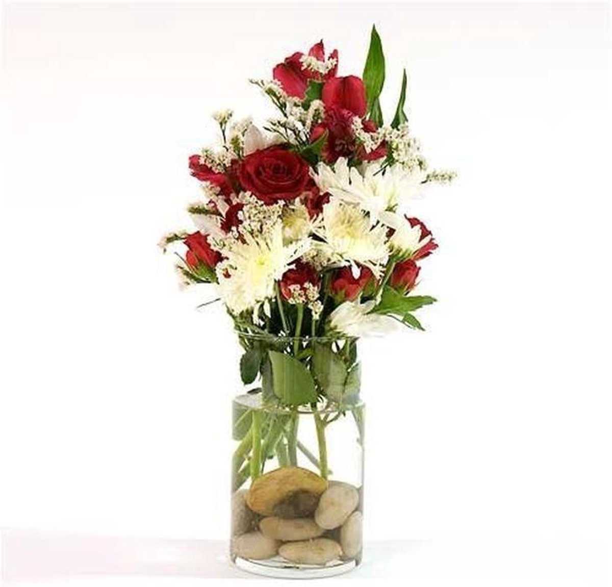 Glazen Cilinder Vaas Hoogte 15 cm voor Bloemen en Kaarsen