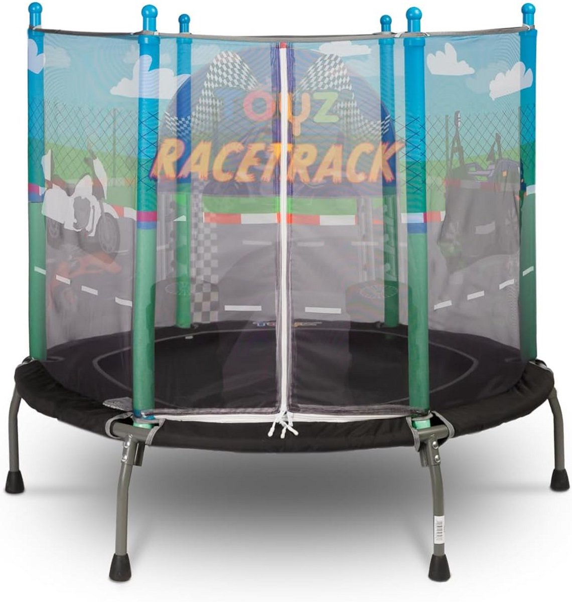 Kindertrampoline met Veiligheidsnet en Stevig Frame voor Binnen en Buiten