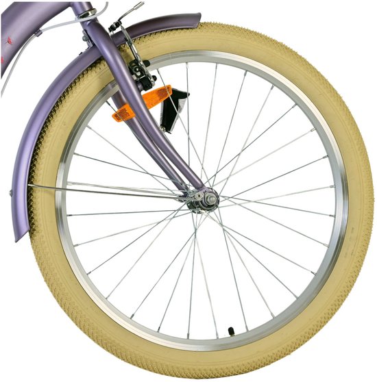 Volare Blossom Kinderfiets - Meisjes - 24 inch - Paars - Twee handremmen