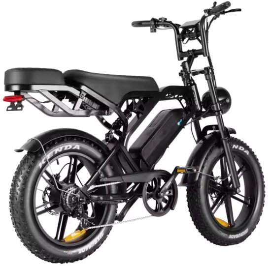 QM V20 PRO Luxury Full Options fatbike - zwart - elektrische fatbike — afbeelding 4