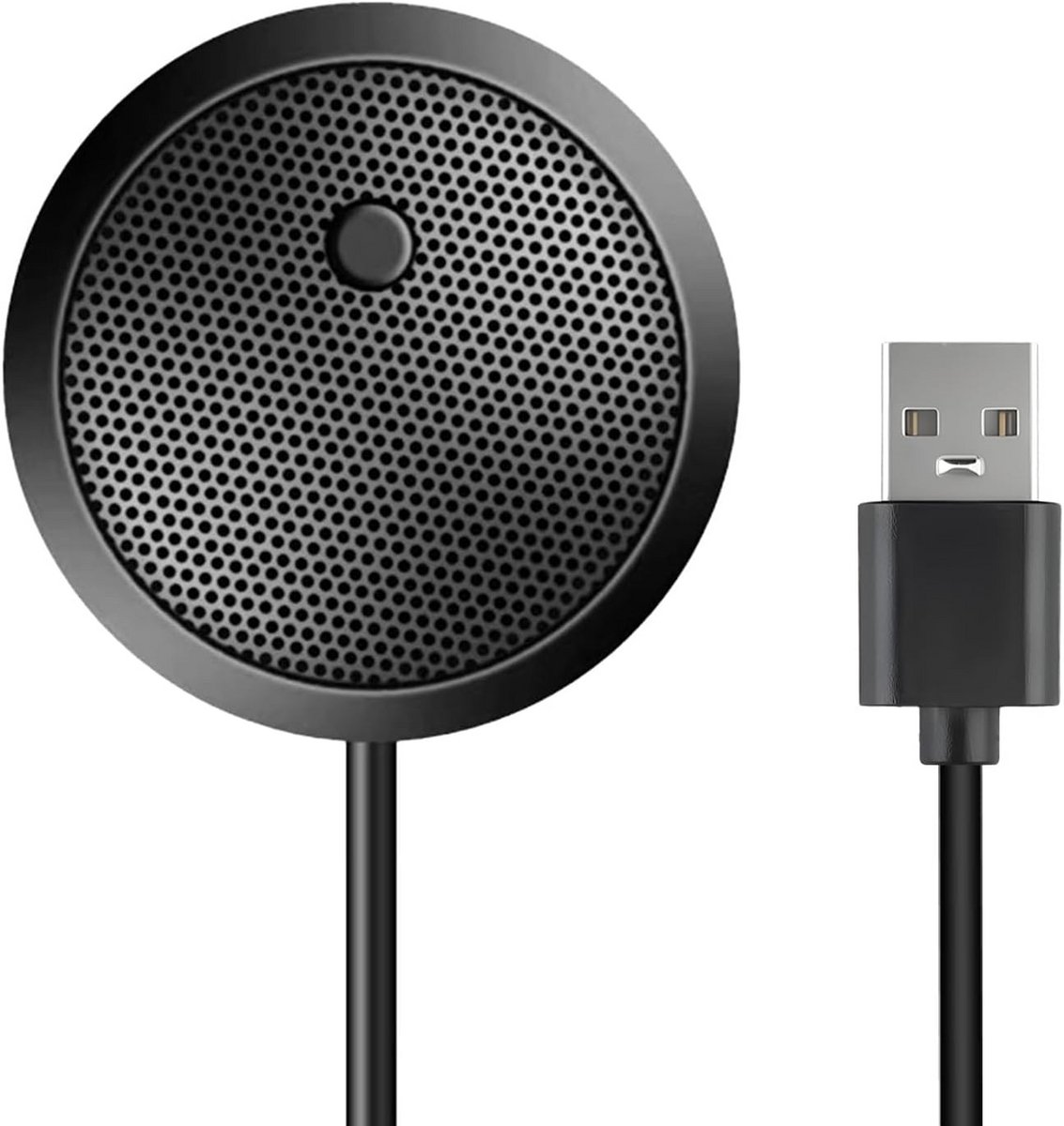 Plug & Play USB Microfoon voor PC en Laptop - Hoge Kwaliteit Opname