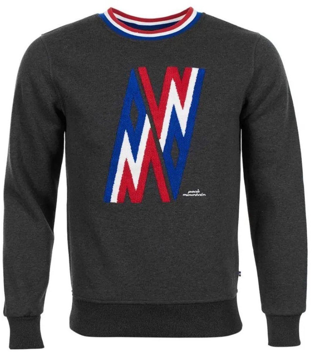 Sweater met ronde hals Peak Mountain Contamine Donkergrijs Porselein