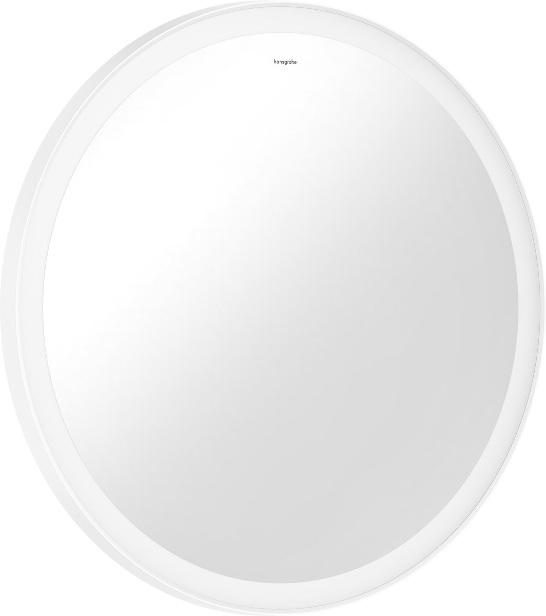 Hansgrohe Xarita Lite S - Spiegel met LED-verlichting, diameter 70 cm, mat wit 54966700