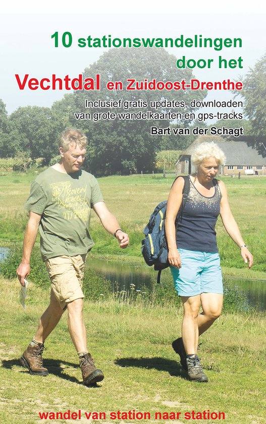10 stationswandelingen door het Vechtdal en Zuidoost-Drenthe - cover