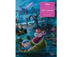 Kalender 2027 – Disney Dreams Kinkade – schilderachtige Disney illustraties – luxe afwerking – overzichtelijke indeling