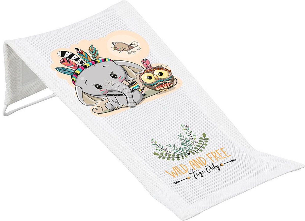 TEGA badligstoel olifant print 42x20 cm - Badzitje baby
