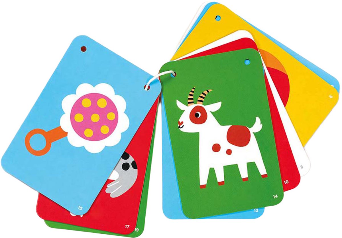 Banana Panda - Hoogcontrast Babykaarten - 6-9 Maanden