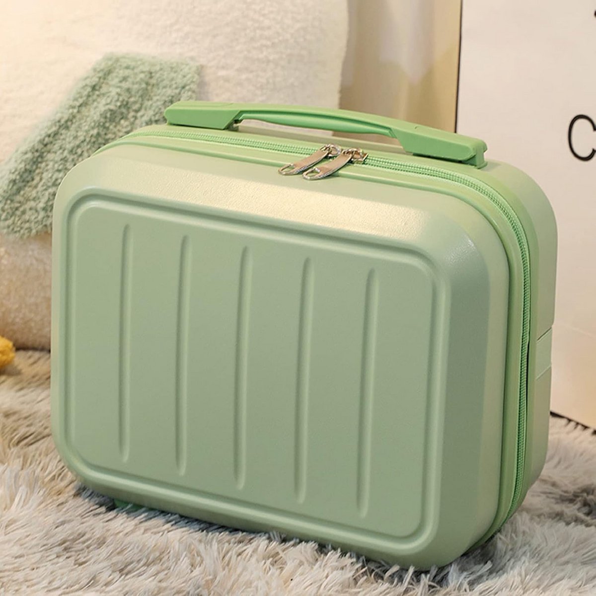 Duurzame Make-up Reiskoffer met Harde Behuizing - Cosmetische Organizer Tas