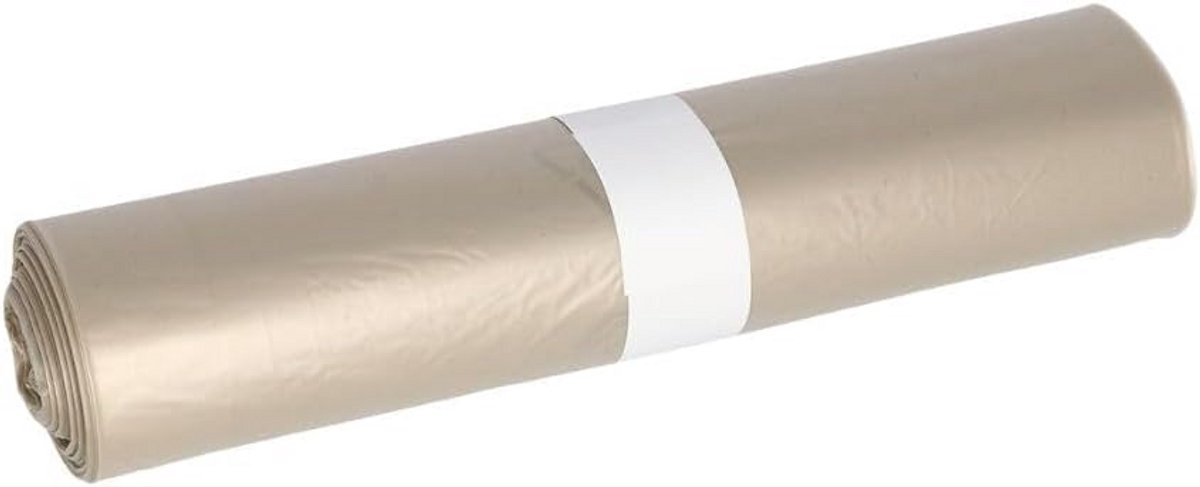Transparante vuilniszakken 120L - 70x110 cm, 25 stuks per rol