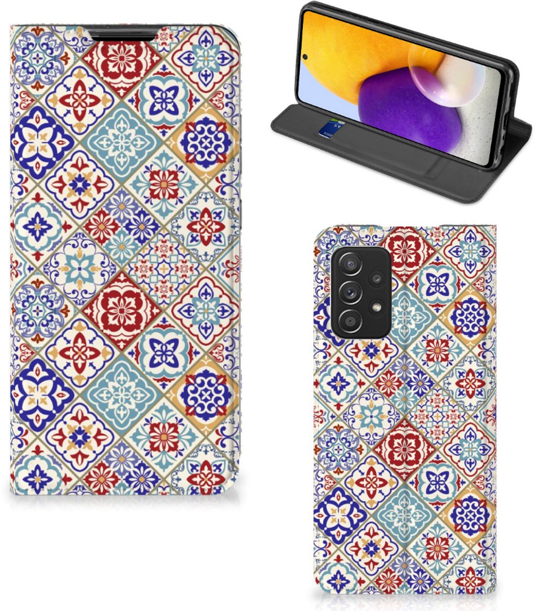 Samsung Galaxy A72 (5G/4G) Standcase Tiles Color