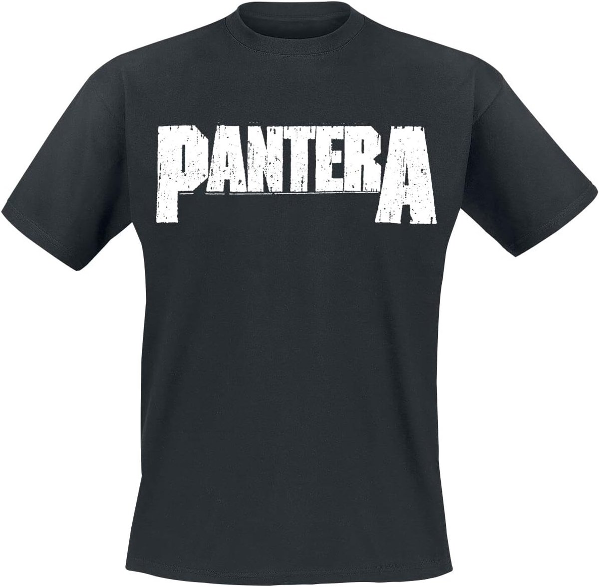Zwart T-shirt met Logo voor Mannen