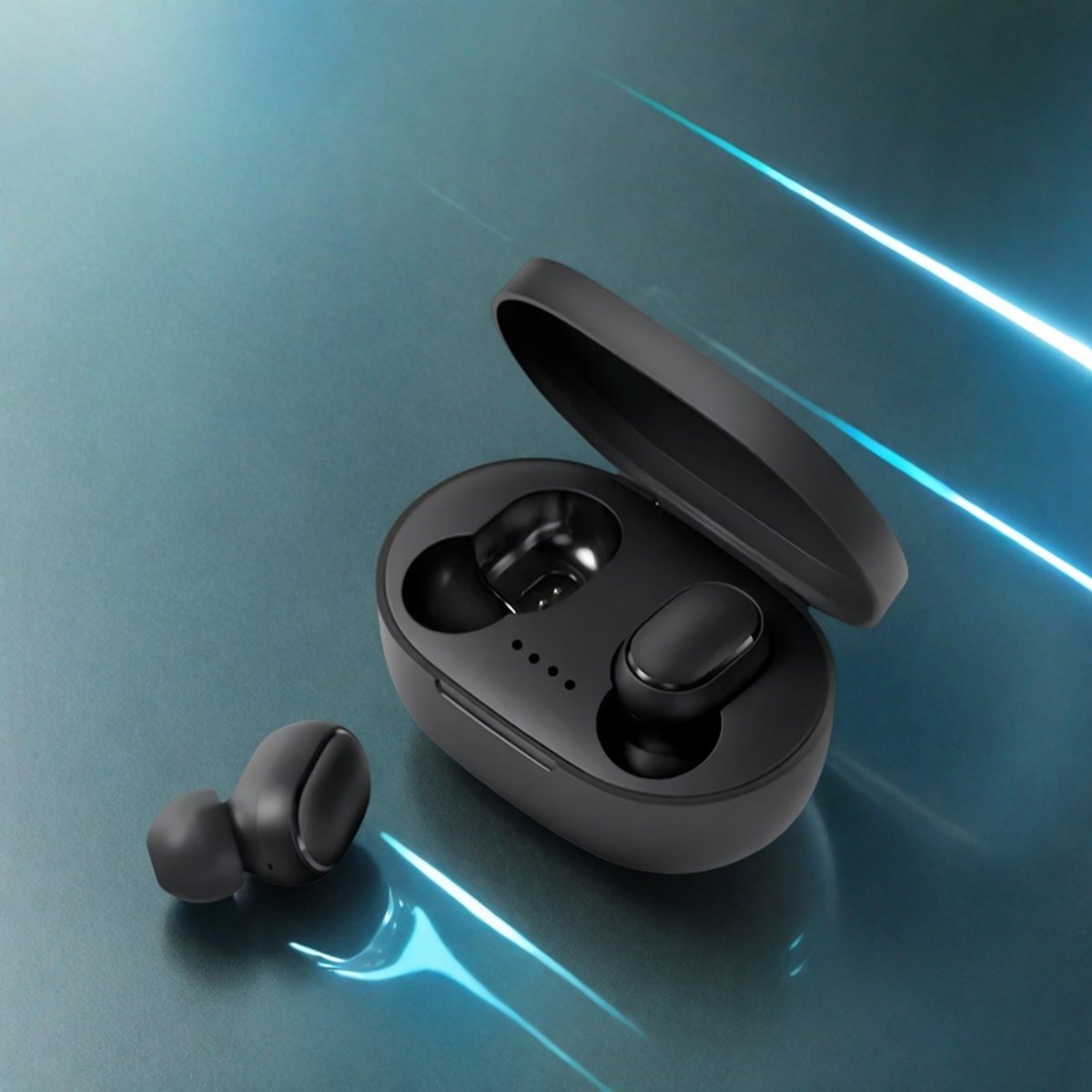 TWS Bluetooth Oordopjes Draadloze Bluetooth Headset Noise Cancelling Hoofdtelefoon Met Microfoon A6S Koptelefoon Voor Smartphone