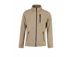 BJØRNSON Tord Gebreid Vest Heren - Outdoor - Maat 2XL - Taupe