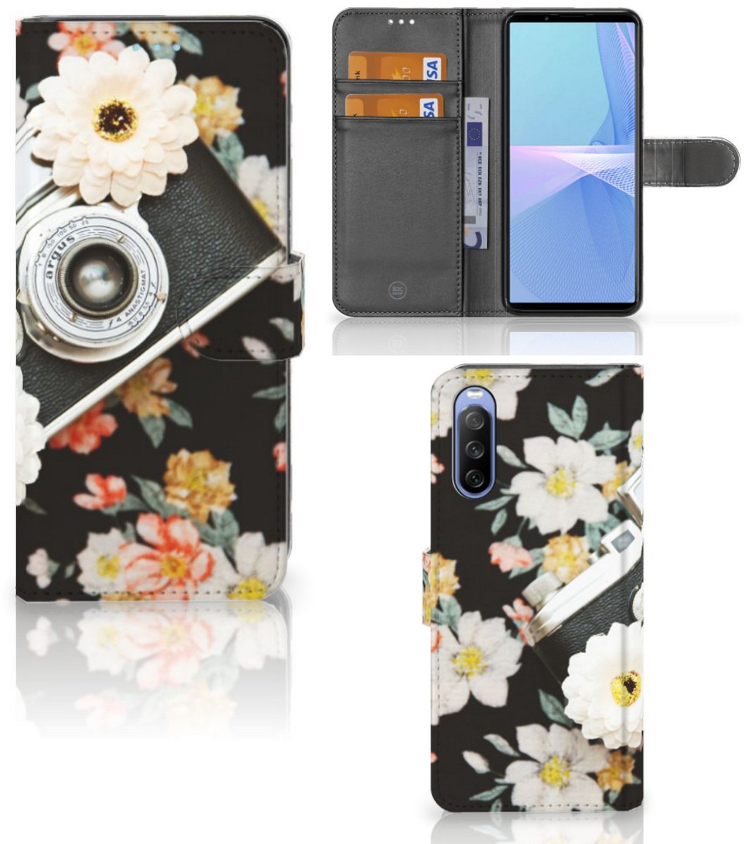 Sony Xperia 10 III Telefoonhoesje met foto Vintage Camera