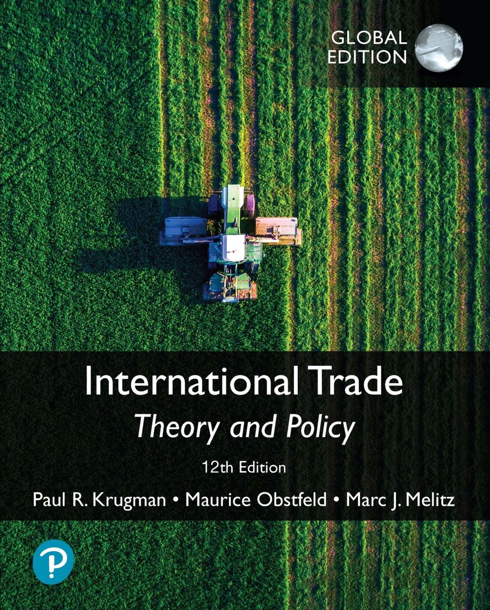Omslag van International Trade: Theory and Policy, Global Edition