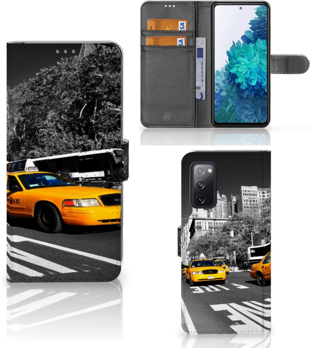 Samsung Galaxy S20 FE Flip Cover New York Taxi