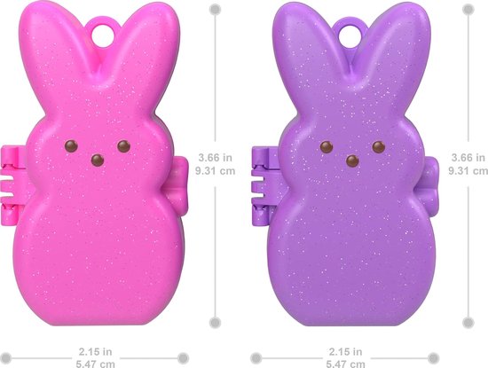 Compact Speelset met 6 Micro Poppetjes en 2 Speelsets met Thema Accessoires en Sleutelhangers van Merkloos — afbeelding 4