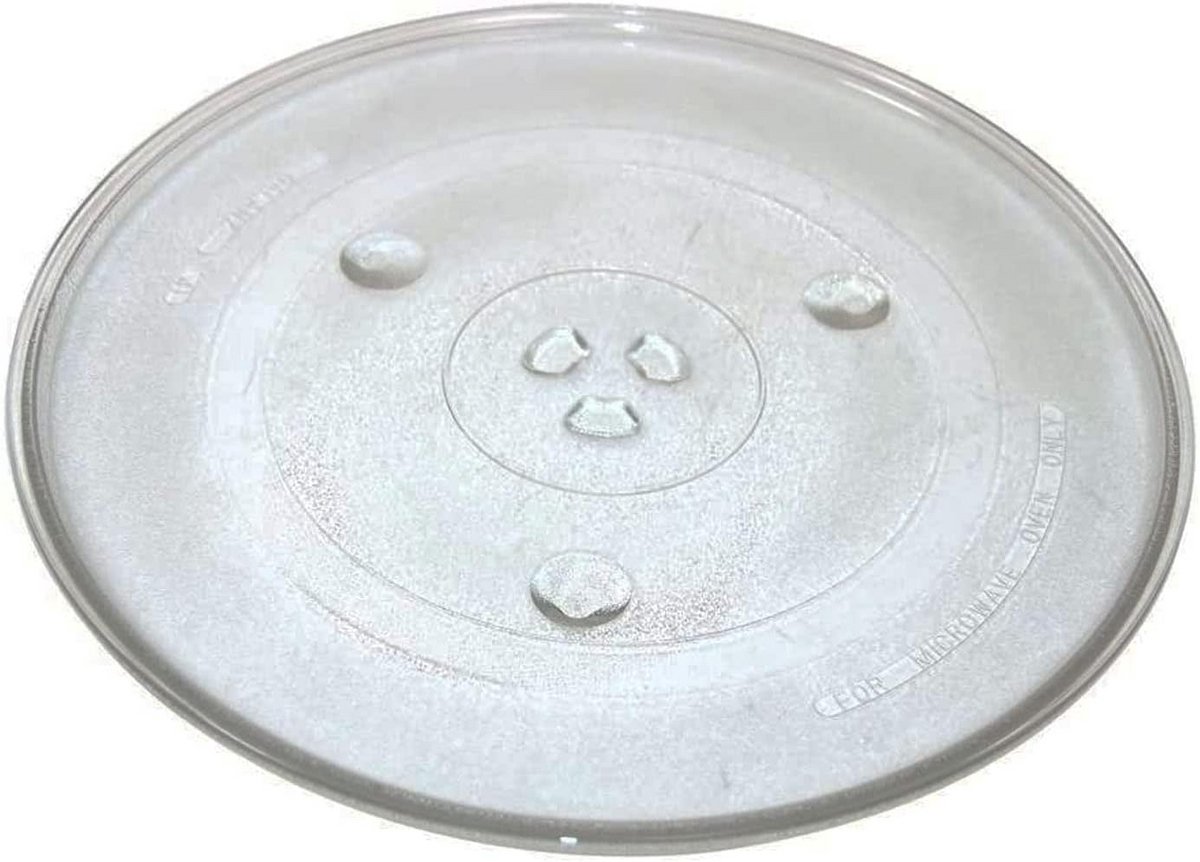 Universele Glazen Magnetronplaat 31,5 cm Draaiplateau