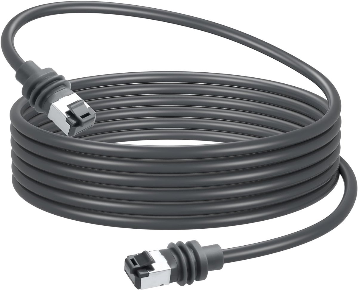 Waterdichte RJ45 Ethernet Verlengkabel 5 Meter CAT6 voor Starlink Antenne en Router