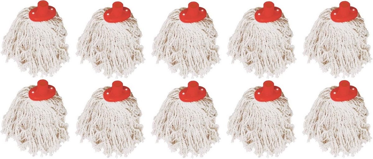 Vervangende Wismoppen voor Vloerwissers - 10 Stuks