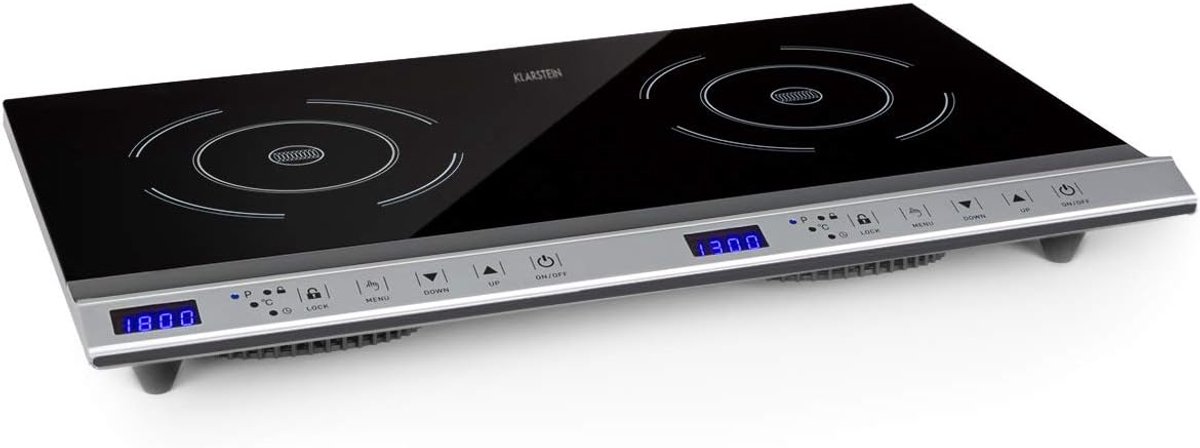 Dubbele Inductiekookplaat 3100 Watt Met Touch Control