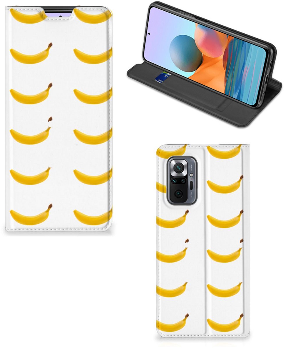 Xiaomi Redmi Note 10 Pro Flip Style Cover Banana