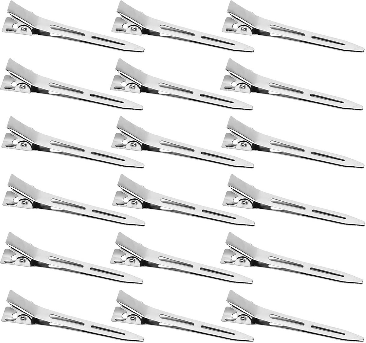 Metalen Haarspelden voor Professioneel Knippen en Stylen - Set van 50 Stuks, 5,5 cm