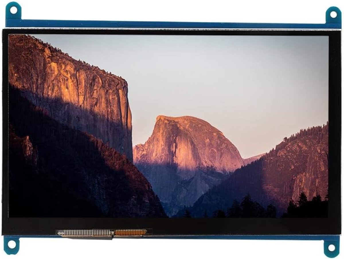 7-inch Mini Portable LCD Touchscreen Monitor HDMI - 1024x600 Resolutie