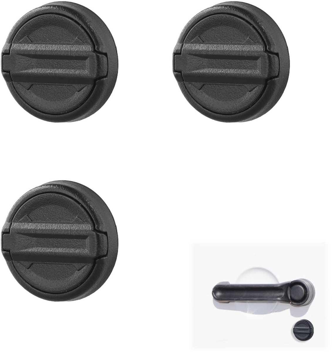Sleutelgat Beschermers - Pack van 3 - Ideaal voor Jeep Wrangler en Gladiator
