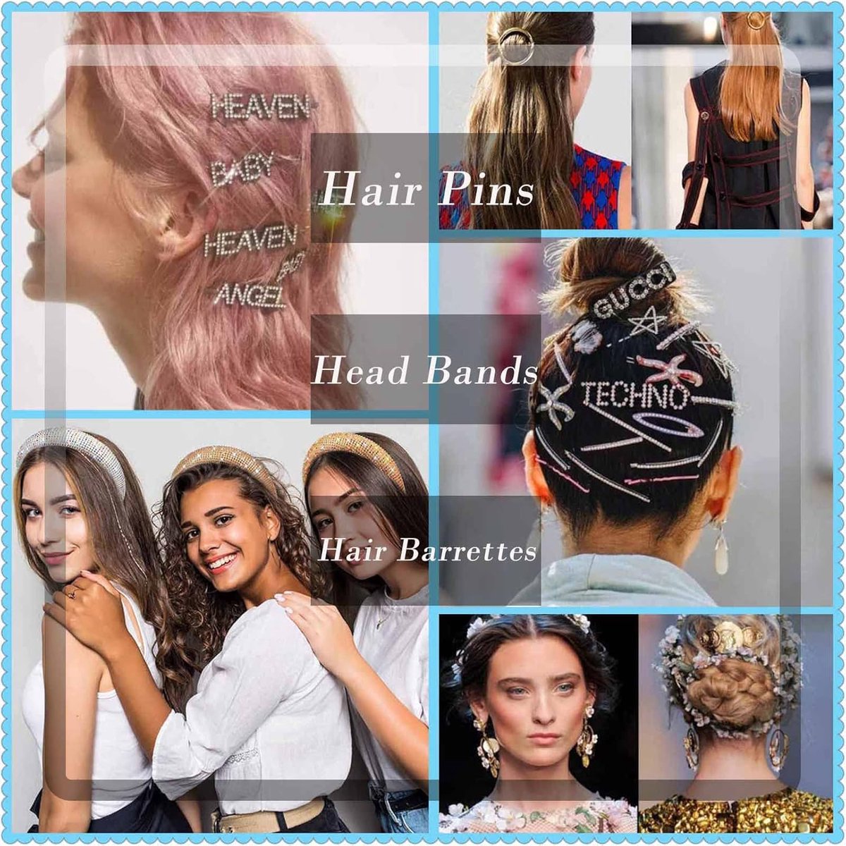 Grote Haarklem met Kattenpatroon - Voor Dames & Meisjes - Geschikt voor Dik & Dun Haar